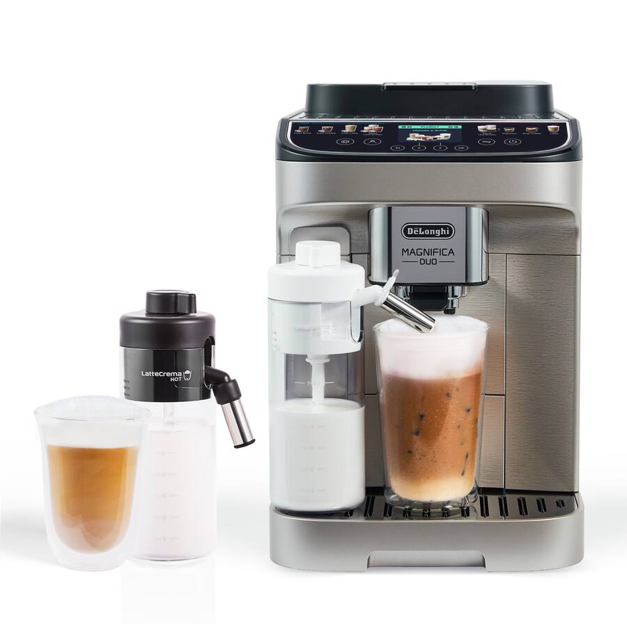 De'Longhi Magnifica Duo Fully Automatic Coffee and Espresso Machine, Silver