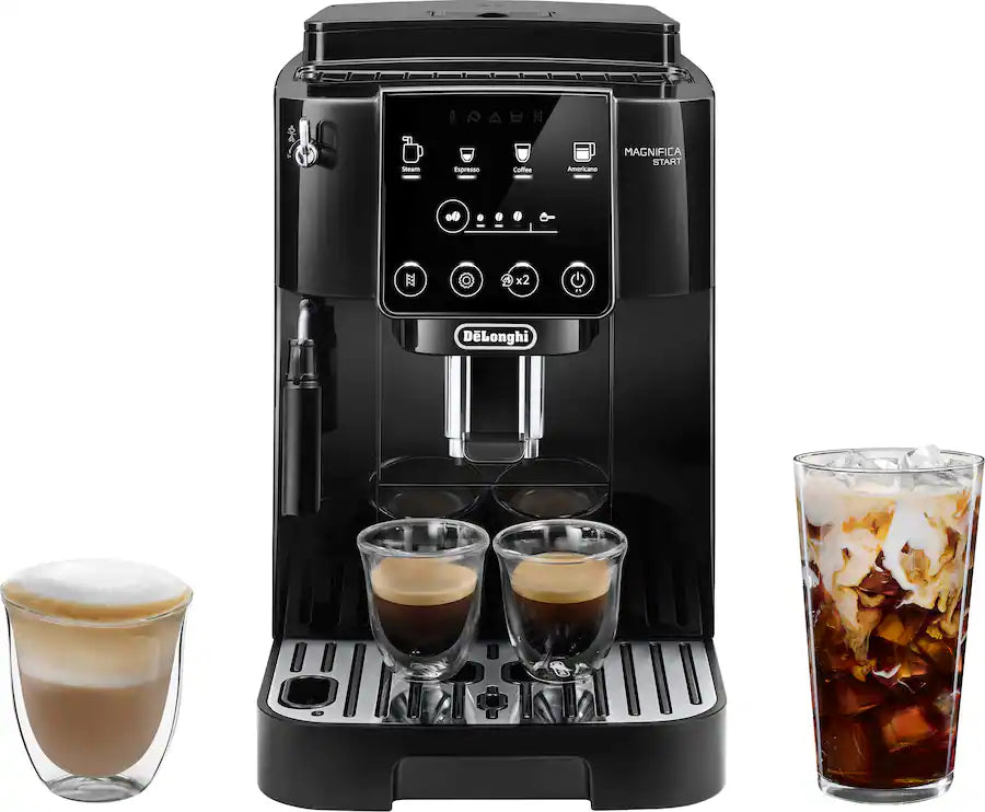 De'Longhi Magnifica Start Automatic Coffee and Espresso Machine with Milk Frother - Black