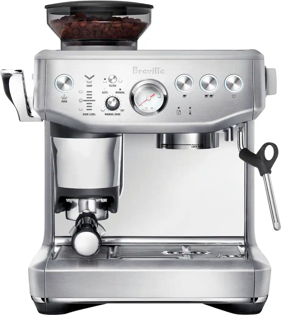 Breville the Barista Express Impress Espresso Machine - Brushed Stainless Steel