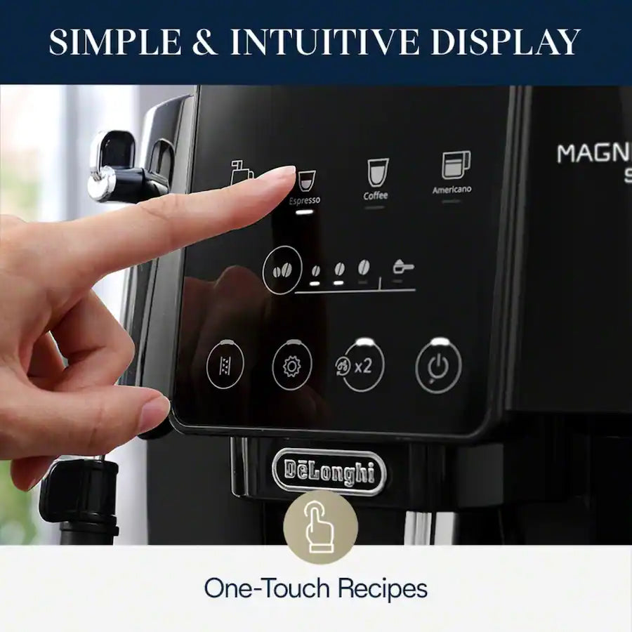 De'Longhi Magnifica Start Automatic Coffee and Espresso Machine with Milk Frother - Black