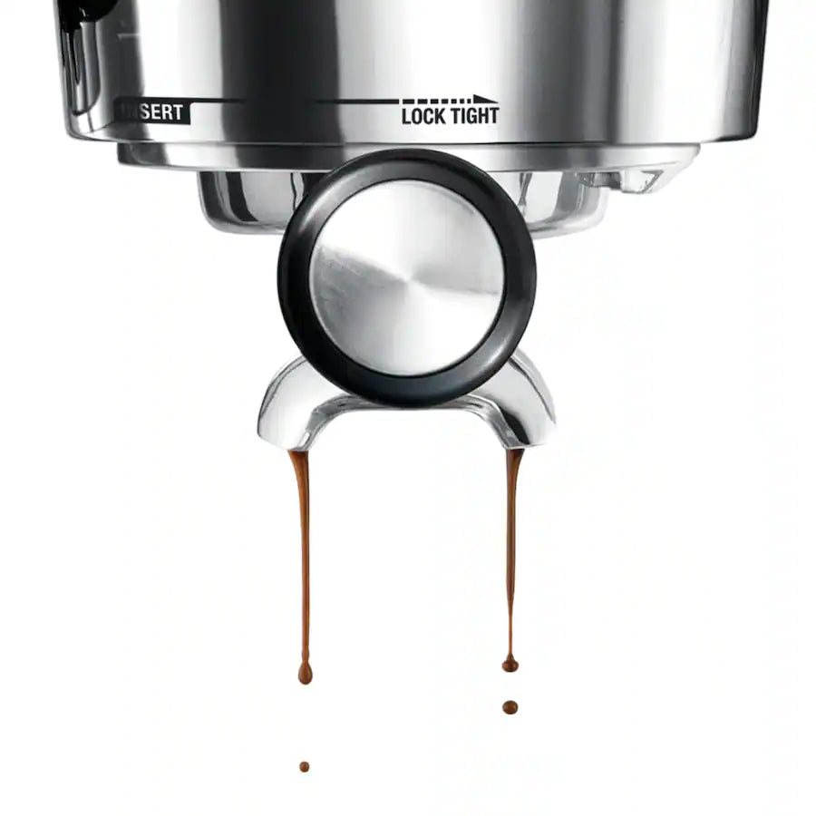 Breville the Barista Express Espresso Machine with 15 Bars of Pressure, Milk Frother and Integrated Grinder - Stainless Steel