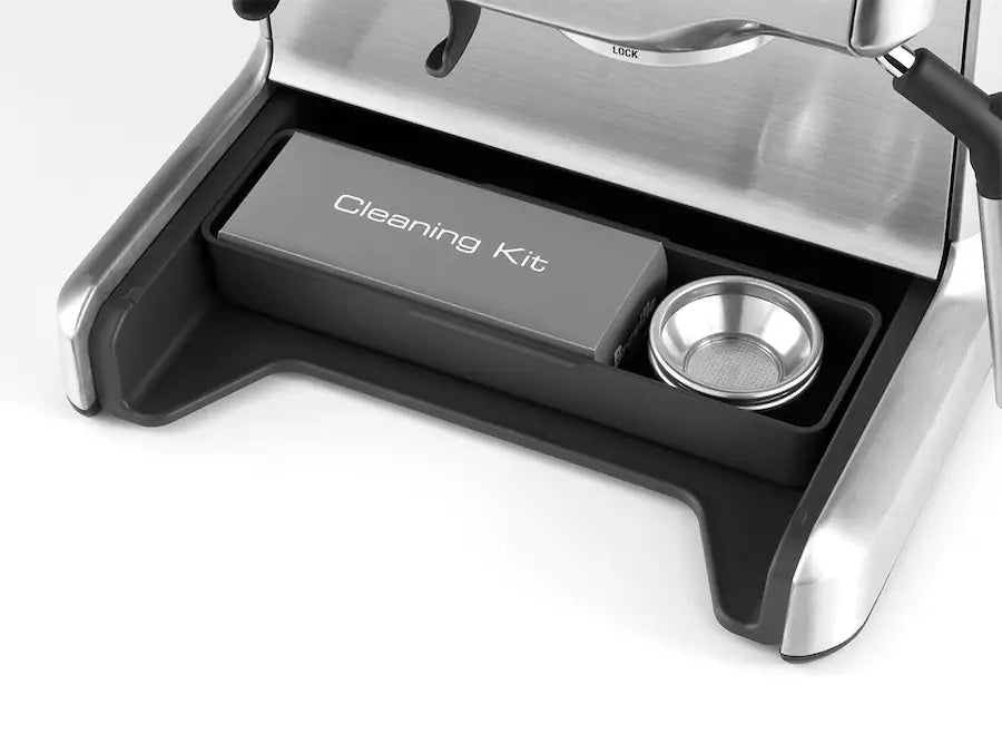 Breville the Barista Express Espresso Machine with 15 Bars of Pressure, Milk Frother and Integrated Grinder - Stainless Steel