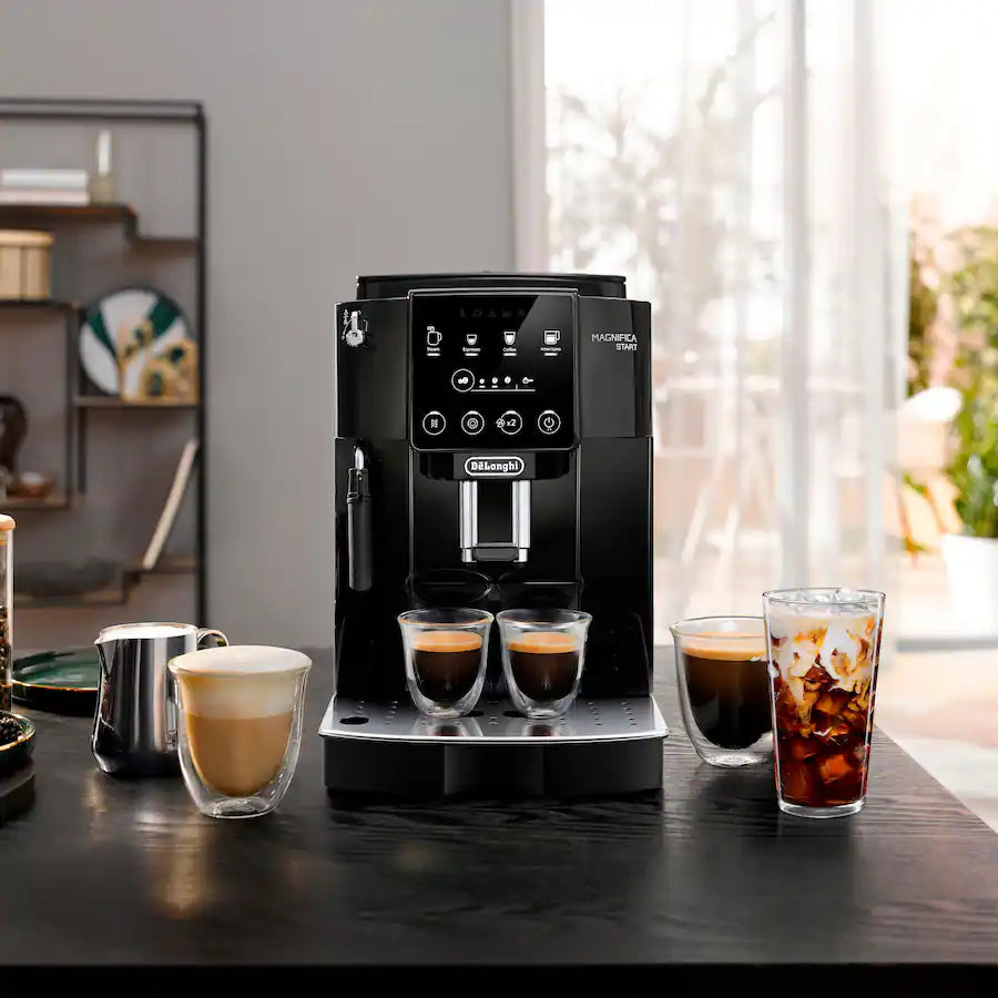 De'Longhi Magnifica Start Automatic Coffee and Espresso Machine with Milk Frother - Black