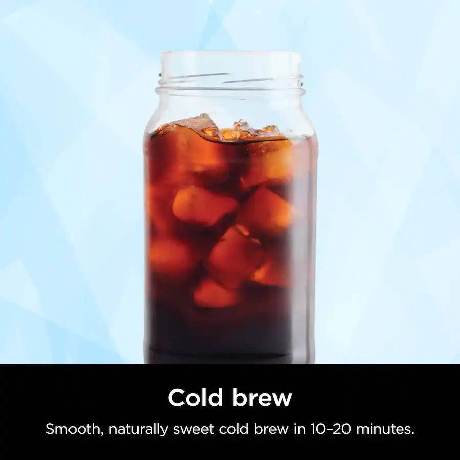 Ninja Hot and Iced XL Coffee Maker with Rapid Cold Brew, 12-Cup Drip Coffee Maker and Single-Serve Brewing - Black