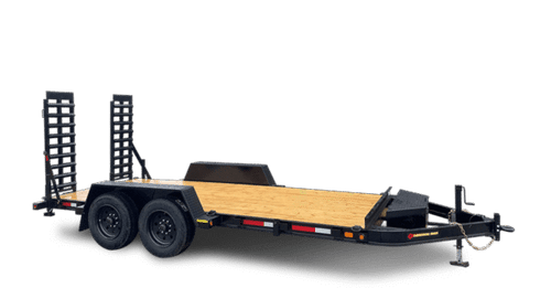 16,000 lb GVWR Lowbed Equipment Float Trailer