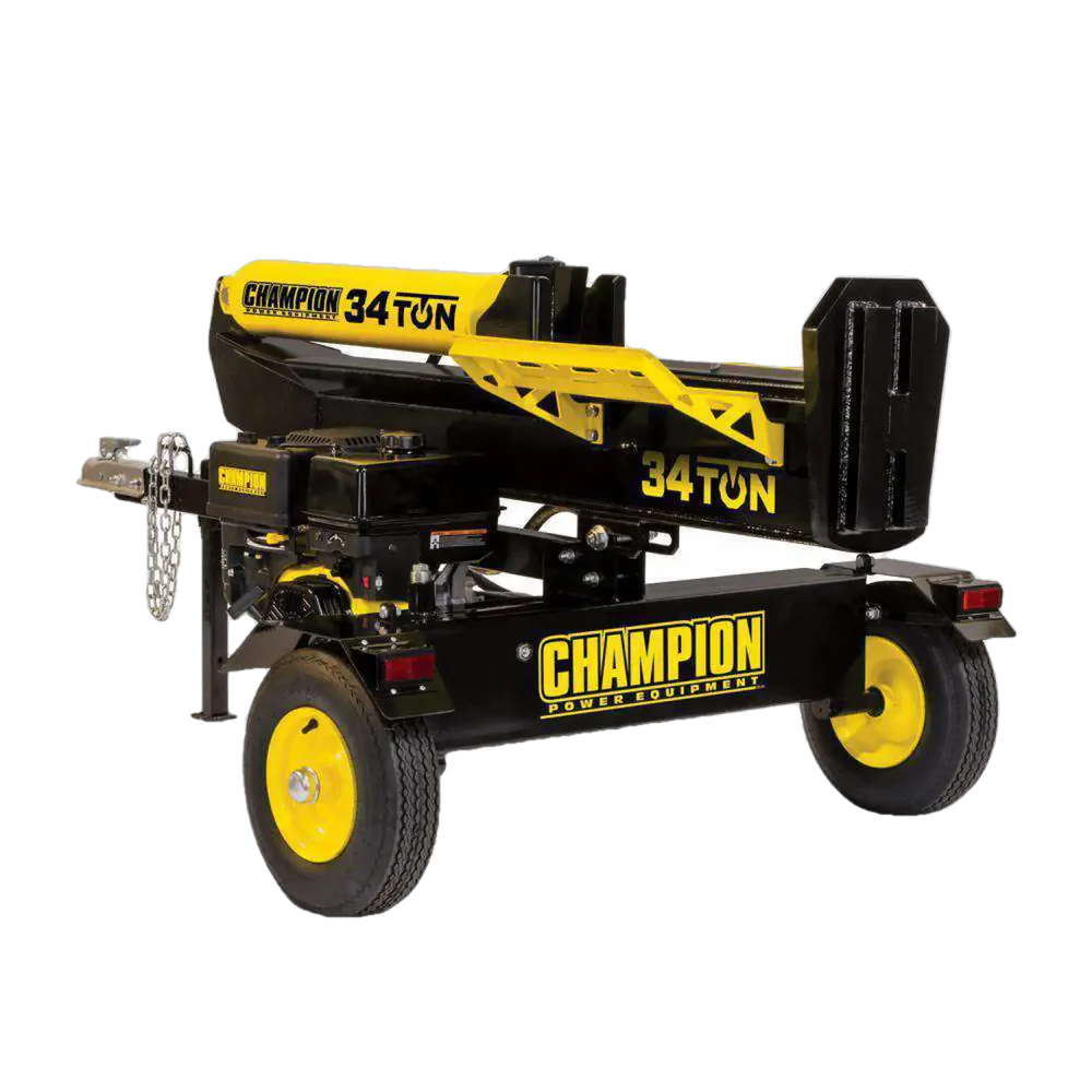 Champion 100425 34-Ton 338cc Gas Log Splitter, Horizontal/Vertical