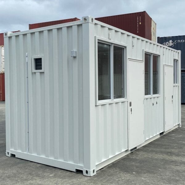 20 ft. Single-Use Steel Container with Glass Windows and AC