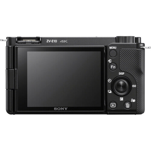 Sony ZV-E10 Mirrorless Camera with 16-50mm Lens, Black