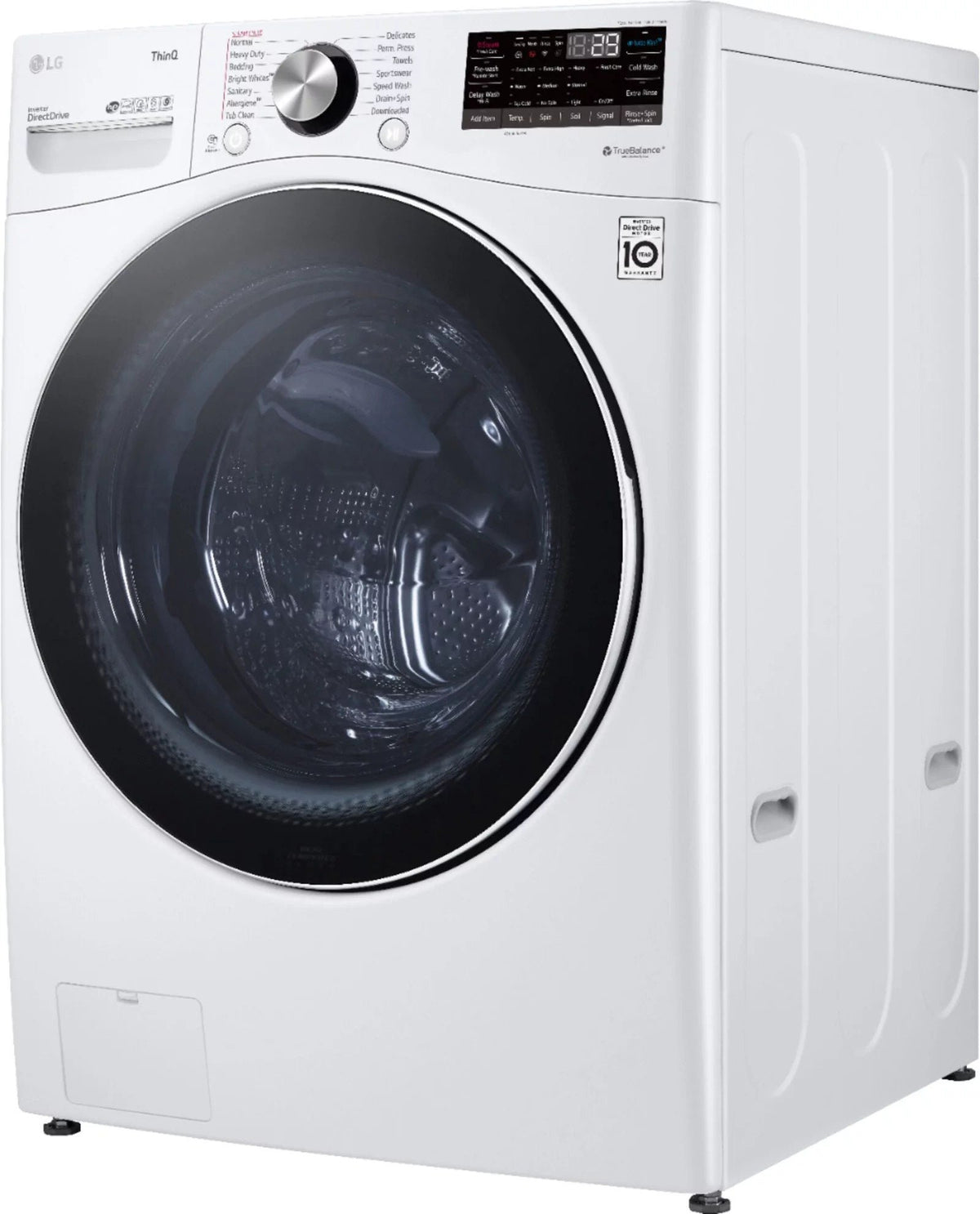 LG WM4200HWA 5.0 cu. ft. Smart Stackable Front-Load Washer with Steam - White