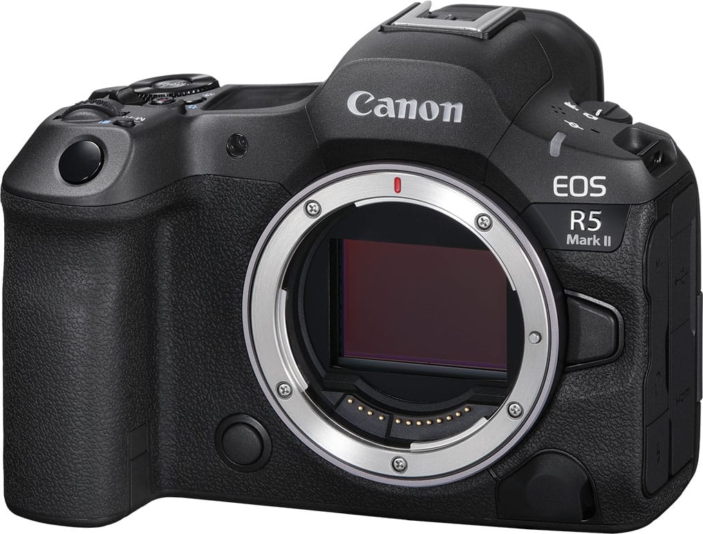 Canon EOS R5 Mark II 8K Mirrorless Camera with RF24-105mm F4 L IS USM Lens, Black