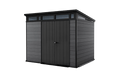 Keter Cortina 9 x 7 ft. Graphite Outdoor Storage Shed (250950)