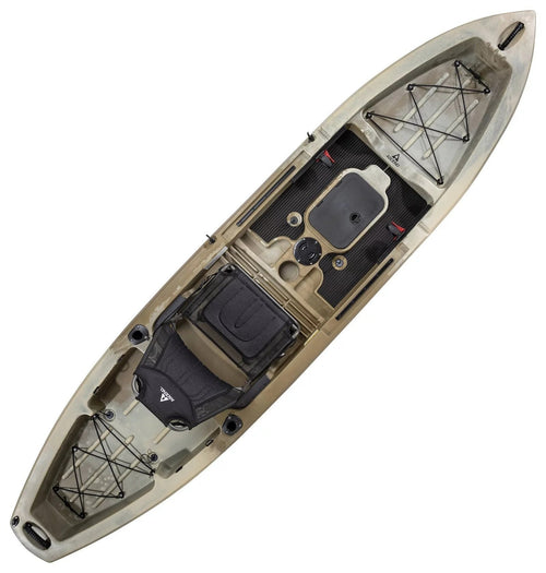 Ascend 12T Sit-On-Top Kayak - Stable and Spacious Fishing and Recreation Kayak