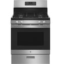 GE JGBS61RPSS 30 in. Freestanding Gas Range, 4.8 cu. ft., Stainless Steel