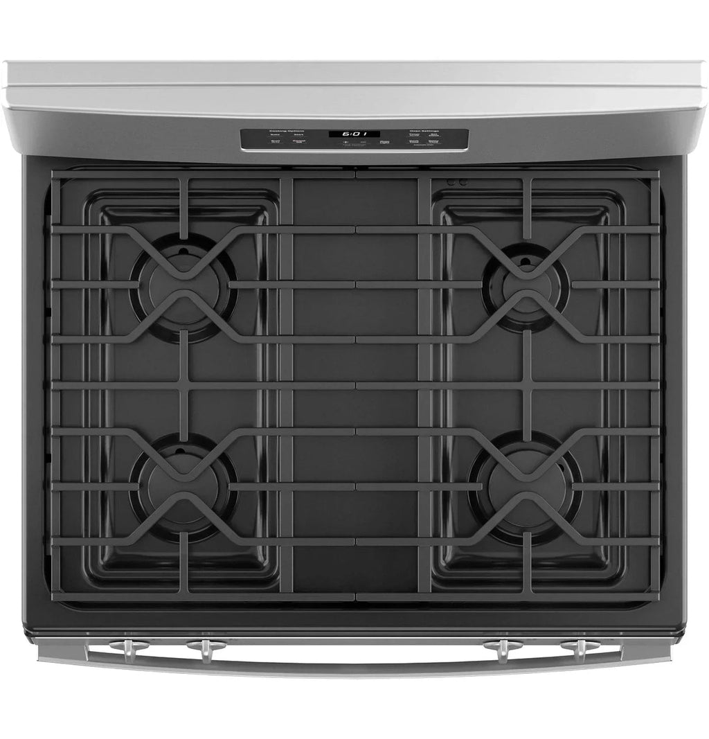 GE JGBS61RPSS 30 in. Freestanding Gas Range, 4.8 cu. ft., Stainless Steel