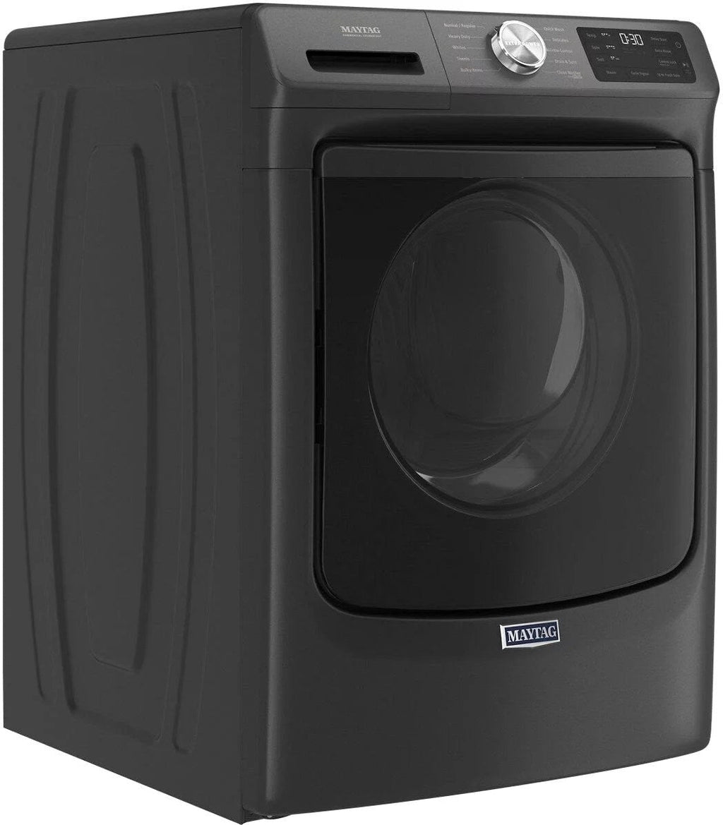 Maytag 4.5 cu. ft. Front-Load Washer with Steam and Extra Power - Volcano Black