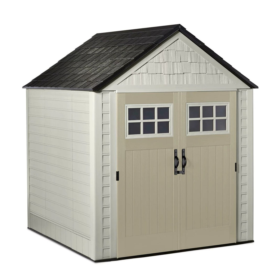 Rubbermaid Big Max 7 x 7 ft. Weather-Resistant Resin Storage Shed