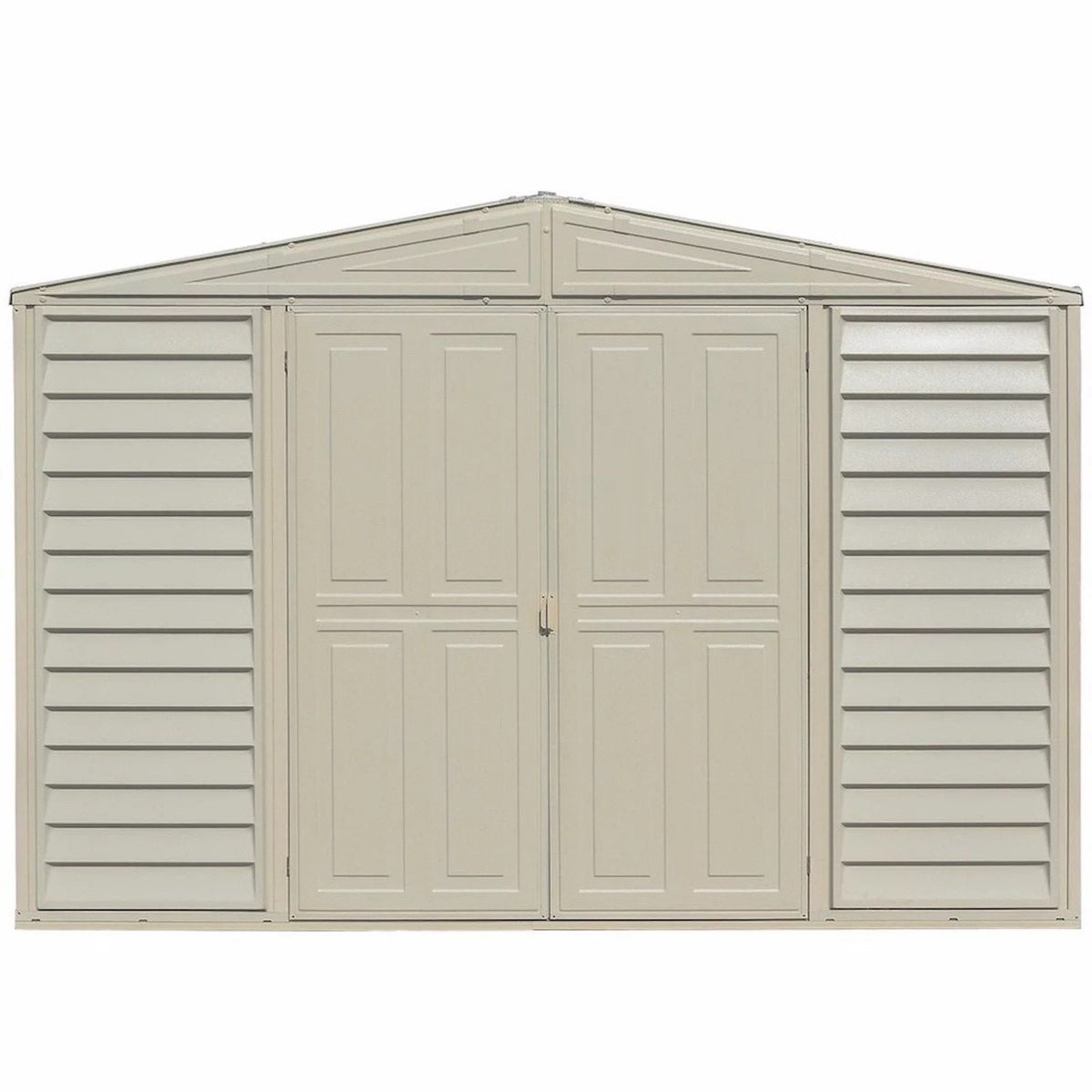 DuraMax SidePro 10.5 x 2.75 ft. Vinyl Storage Shed with Foundation Kit (98001)