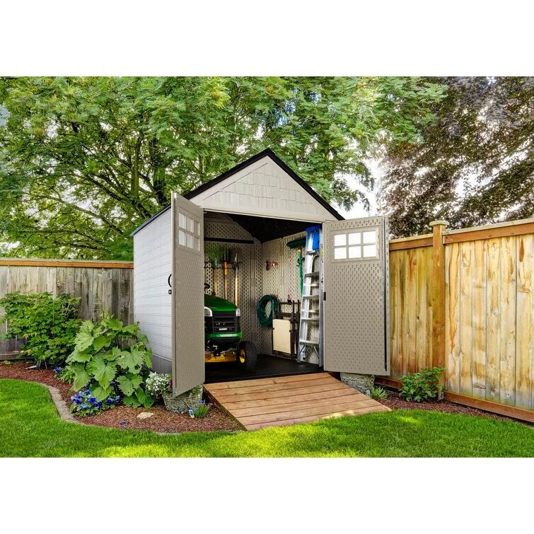 Rubbermaid Big Max 7 x 7 ft. Weather-Resistant Resin Storage Shed