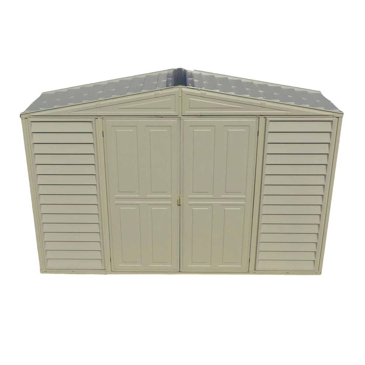 DuraMax SidePro 10.5 x 2.75 ft. Vinyl Storage Shed with Foundation Kit (98001)