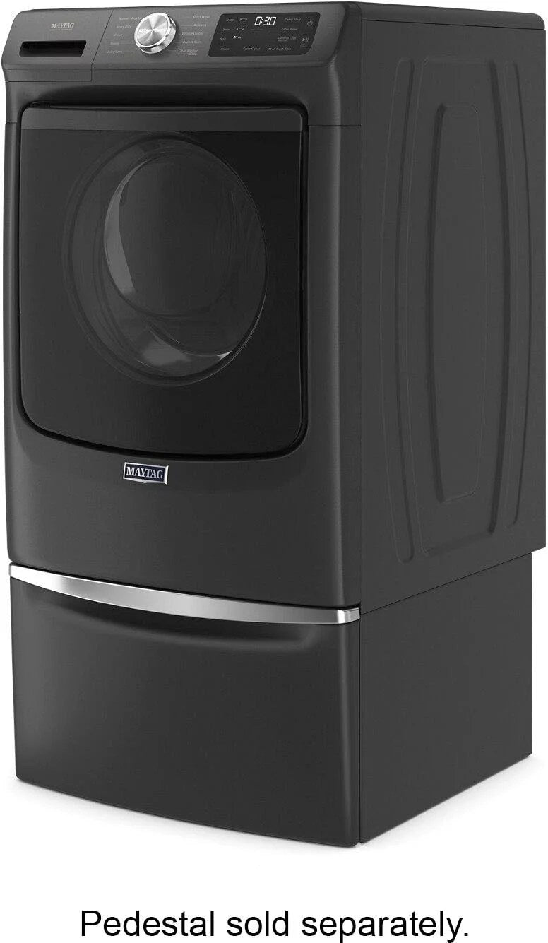Maytag 4.5 cu. ft. Front-Load Washer with Steam and Extra Power - Volcano Black