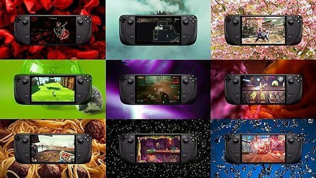 Valve Steam Deck OLED 1 TB Handheld Gaming Console - Black