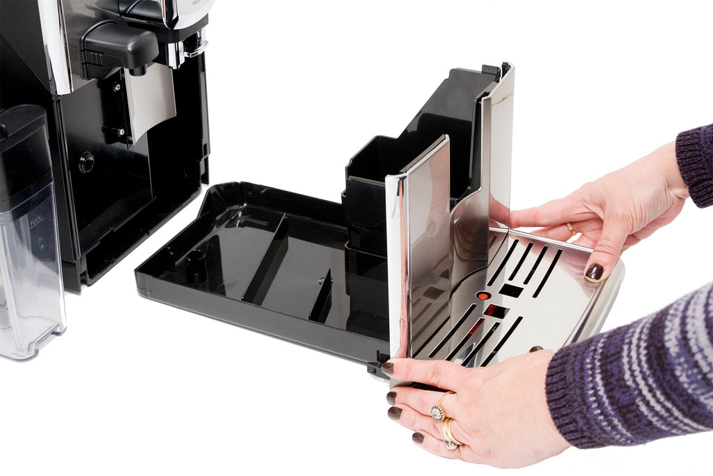 Gaggia Anima Prestige Super-Automatic Espresso Machine – One-Touch Cappuccino & Latte Macchiato, Stainless Steel