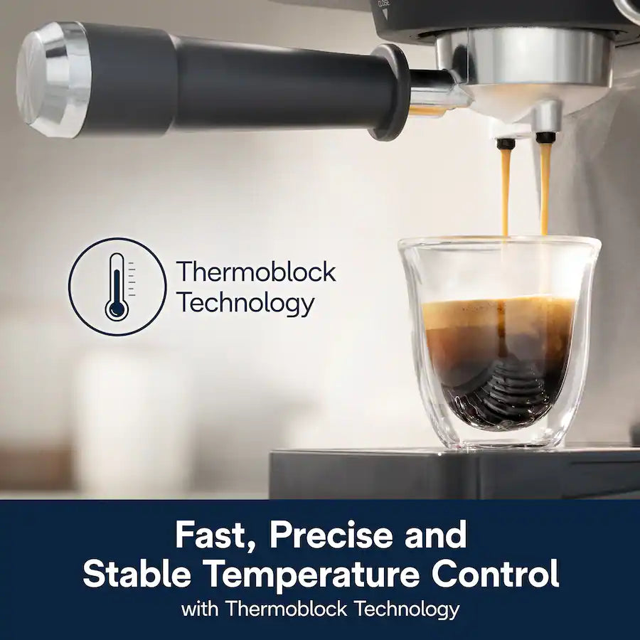 De'Longhi Classic Espresso Machine, Stainless Steel