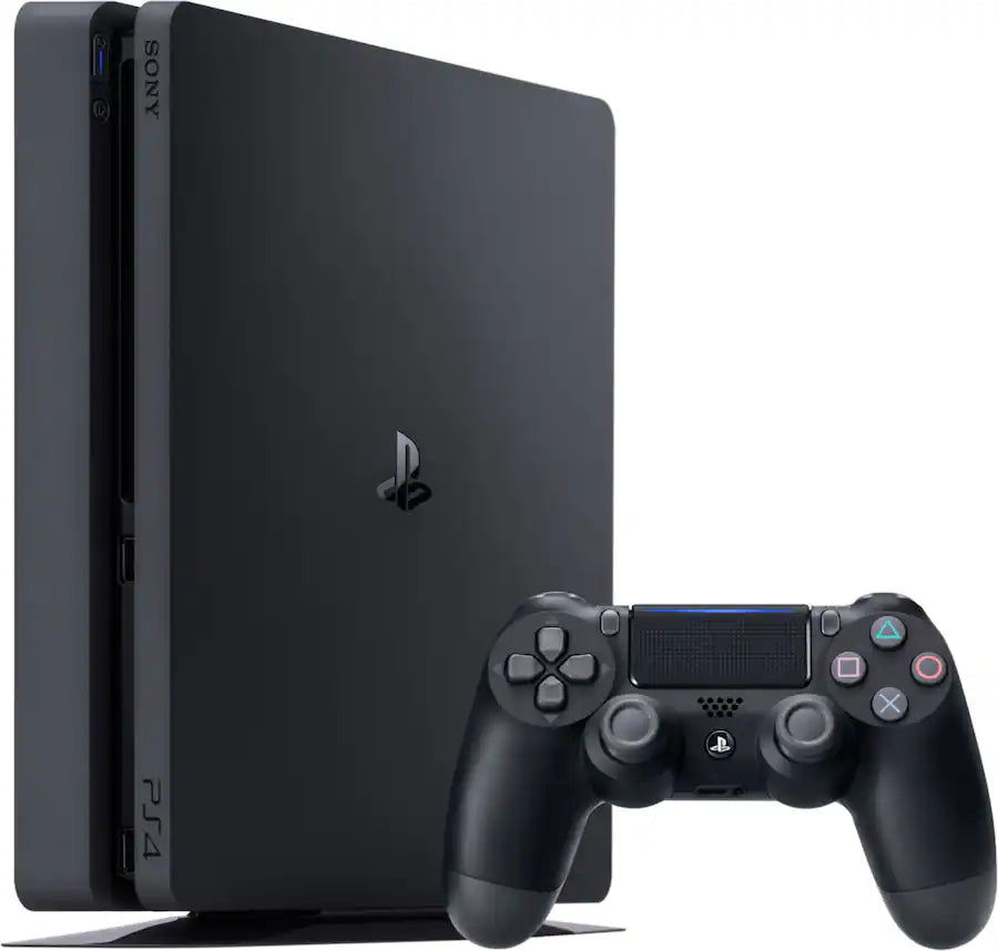PlayStation 4 Slim 1TB Console, Black, Refurbished