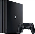 Sony PlayStation 4 Pro Console, DUALSHOCK 4 wireless controller, Headset, Premium HDMI cable, Power cable, USB cable, Owne