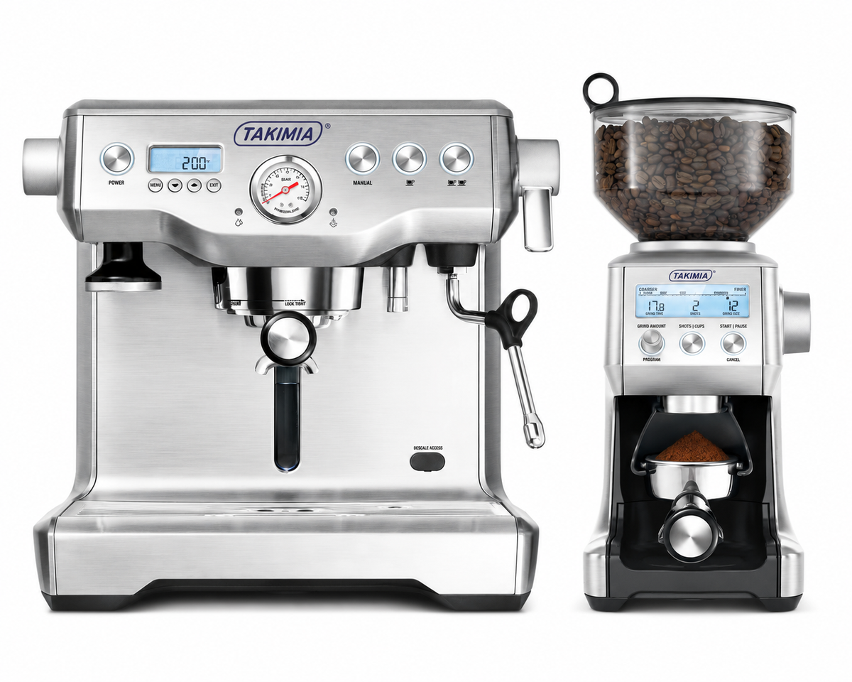 Takimia DuoCraft Espresso Setup - Dual Boiler Espresso Machine and Specialty Coffee Workflow