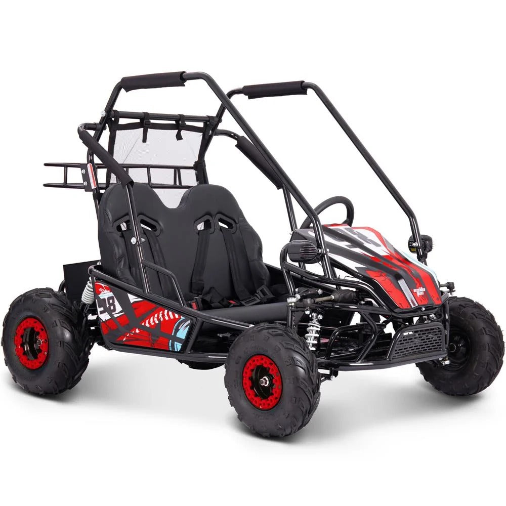 MotoTec XL 2000w Electric Go Kart Full Suspension