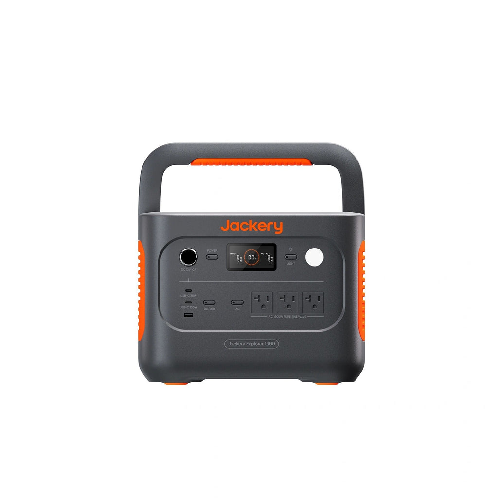 Jackery Explorer 1000 Portable Power Station with 2 SolarSaga 100W Panels