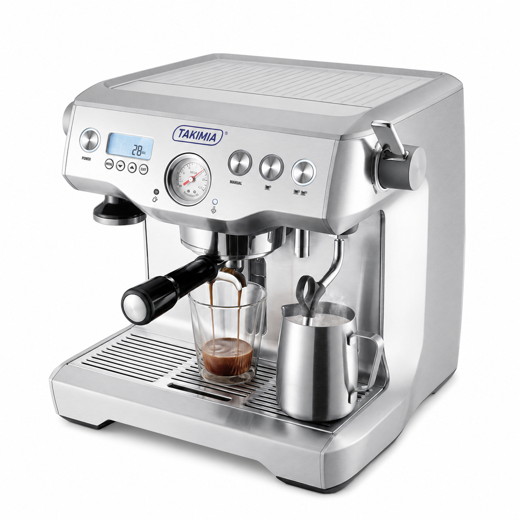 Takimia DuoBoiler Espresso Machine - Dual Boiler PID Espresso and Steam System