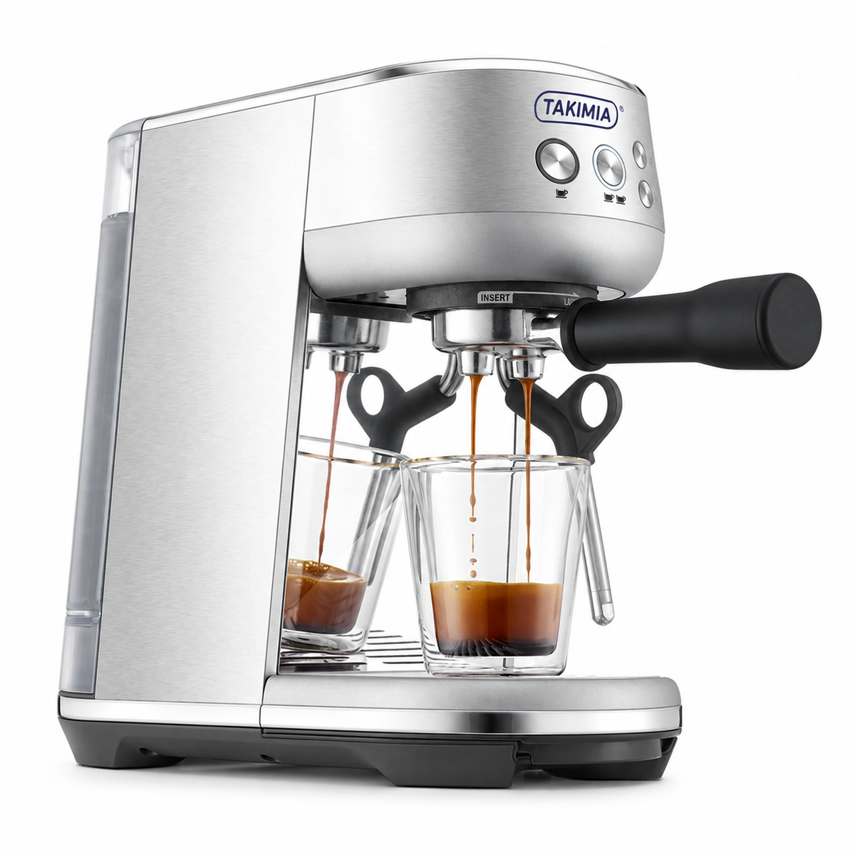 Takimia Compacta Espresso Machine - Compact 54 mm Portafilter with Rapid Heat-Up