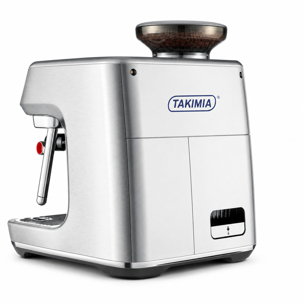 Takimia AeroJet Espresso Machine - Auto Grind Dose Tamp with Touchscreen Milk Settings