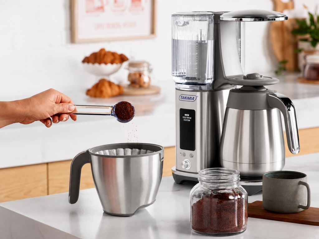 Takimia LuxeTherm Coffee Maker - Precision Brewer with Thermal Carafe