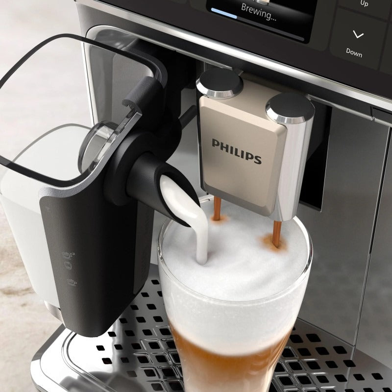 Philips 5500 Series Fully Automatic Espresso Machine with LatteGo, EP5544/90