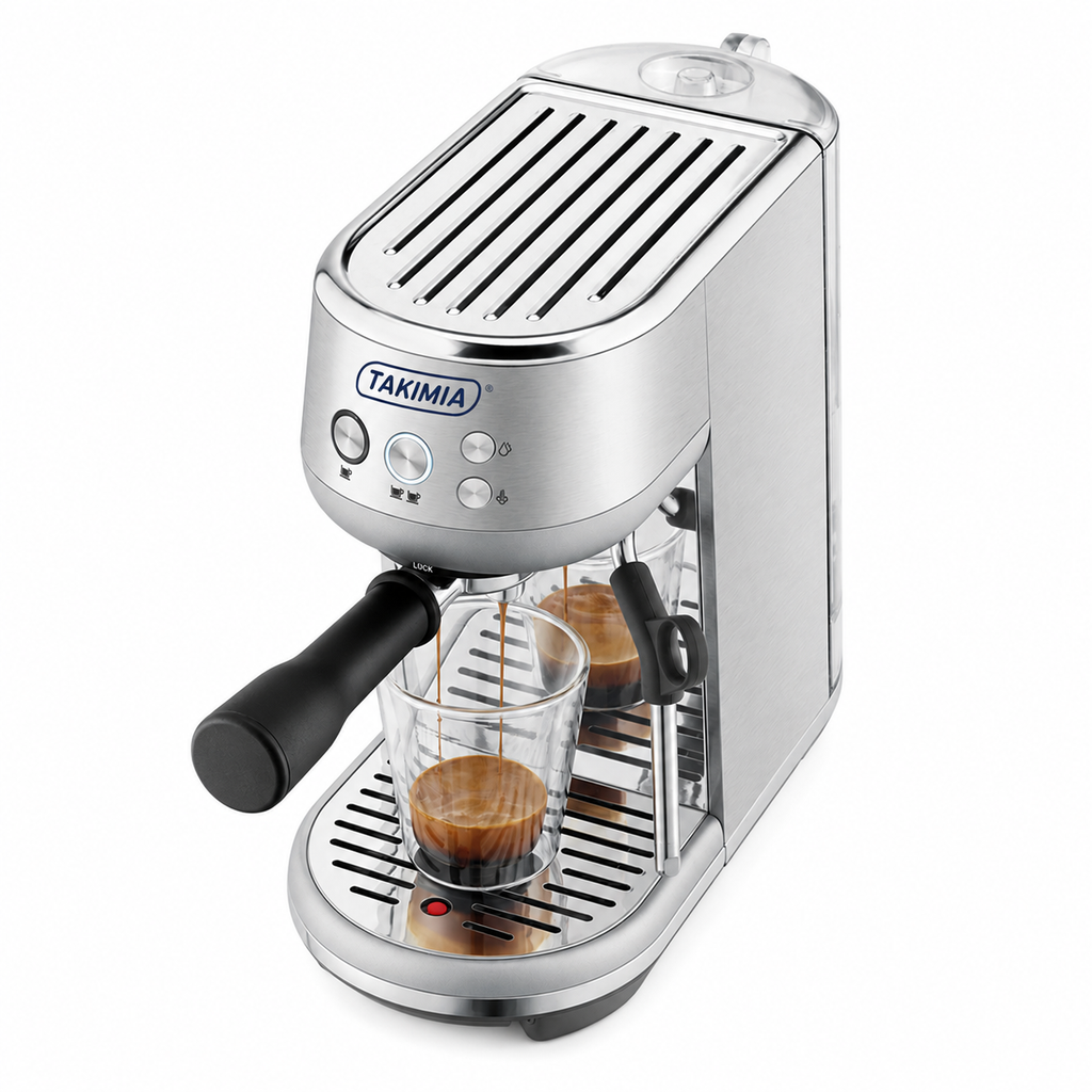 Takimia Compacta Espresso Machine - Compact 54 mm Portafilter with Rapid Heat-Up