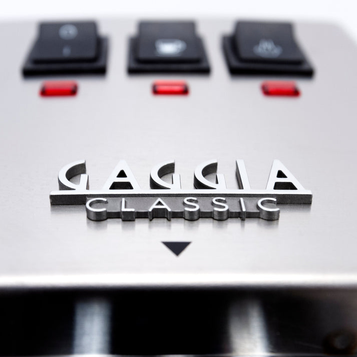 Gaggia Classic Pro E24 Espresso Machine, Semi-Automatic Espresso Maker with Commercial-Style Portafilter, Steam Wand and Stainless Steel Design