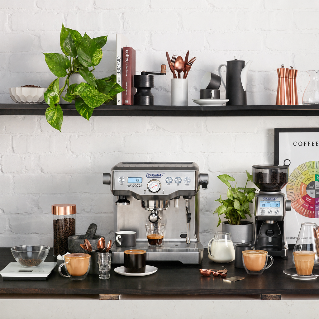 Takimia DuoCraft Espresso Setup - Dual Boiler Espresso Machine and Specialty Coffee Workflow
