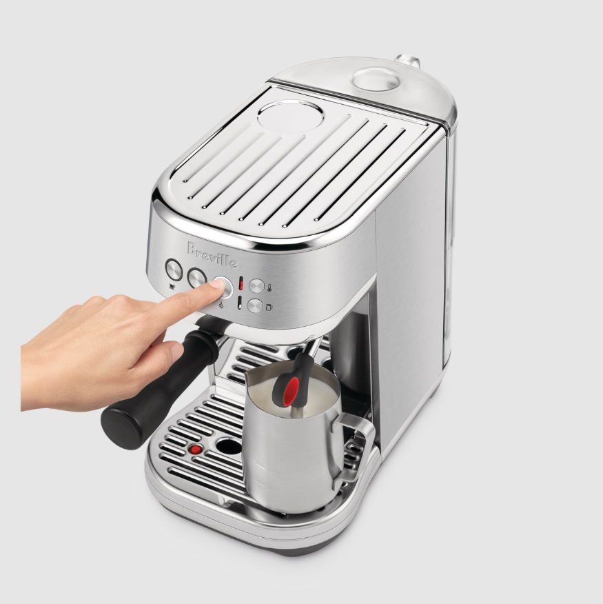 Breville Bambino Plus Espresso Machine – Automatic Milk Frother, Compact Espresso Maker, Brushed Stainless Steel