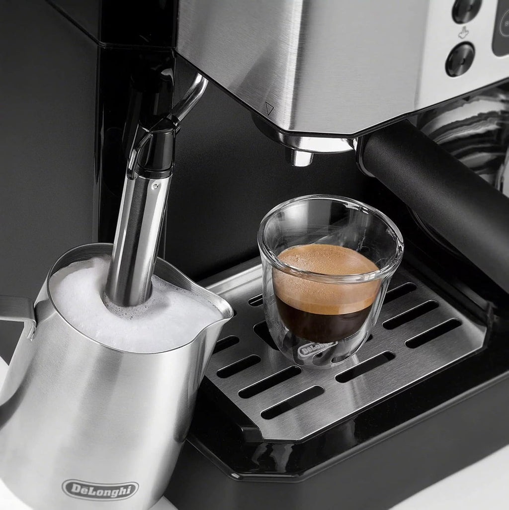 De’Longhi COM530M – Digital All-in-One Combination Coffee and Espresso Machine – Black and Stainless Steel