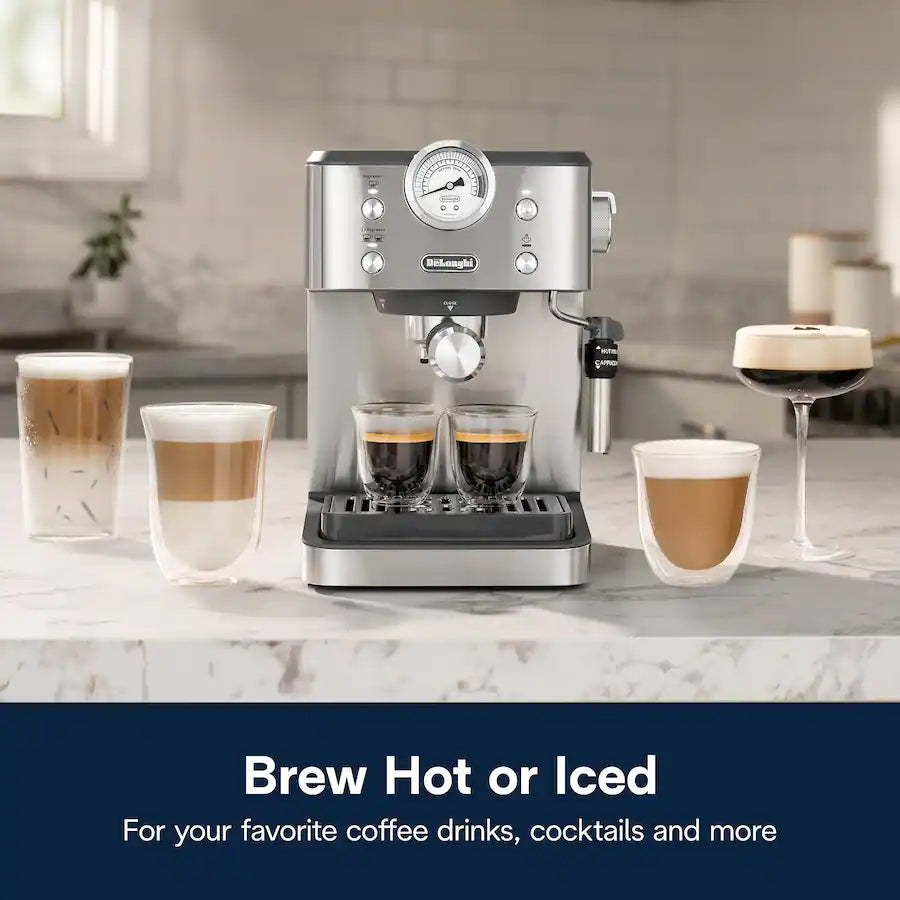 De'Longhi Classic Espresso Machine, Stainless Steel