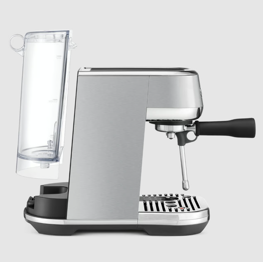 Breville Bambino Plus Espresso Machine – Automatic Milk Frother, Compact Espresso Maker, Brushed Stainless Steel