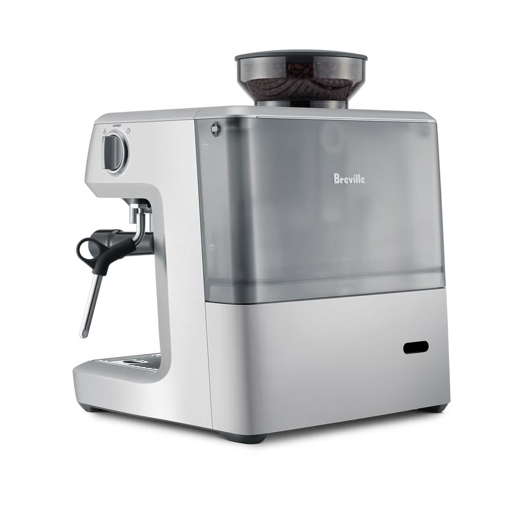 Breville Barista Express Espresso Machine – 15-Bar Pump, Built-In Burr Grinder & Milk Frother, Stainless Steel